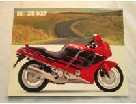 Image of Brochure CBR1000F 91